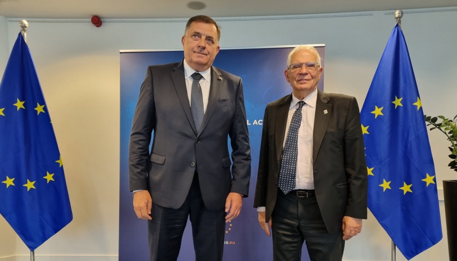 Dodik: Borrellu ću prenijeti da je BiH stabilna i mirna