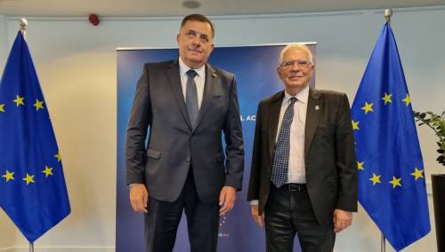Dodik: Borrellu ću prenijeti da je BiH stabilna i mirna