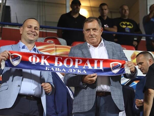Dodik čestitao Borcu, ali zaboravio koga će predstavljati u Evropi