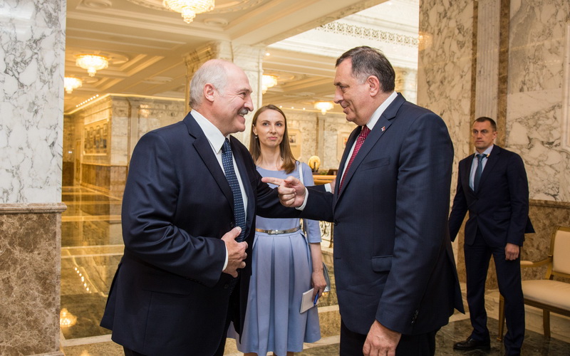 Dodik čestitao Lukašenku ponovni izbor za predsjednika države