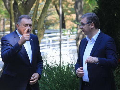 Dodik danas kod Vučića u Beogradu