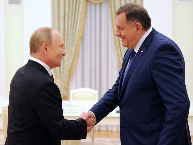 Dodik danas očekuje sastanak sa Putinom