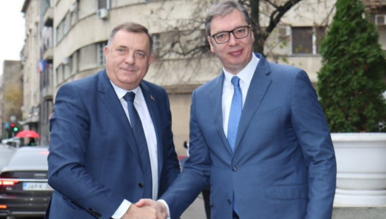Dodik danas s Vučićem u Beogradu