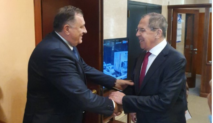 Dodik danas sa Lavrovom, sutra sa Putinom