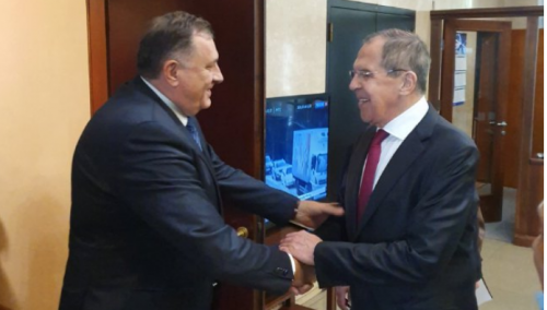 Dodik danas sa Lavrovom, sutra sa Putinom