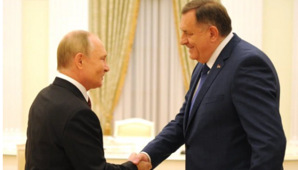 Dodik danas sa Putinom u Moskvi