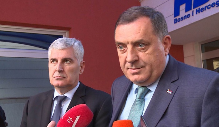 Dodik dao podršku Čoviću oko izmjena Izbornog zakona