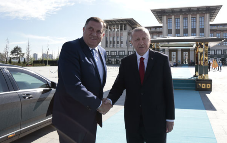 Dodik dao podršku Erdoganu na izborima u Turskoj