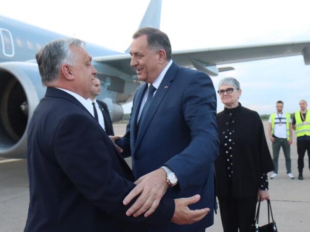 Dodik dočekao Orbana, odlikovaće ga istim ordenom kao i Putina