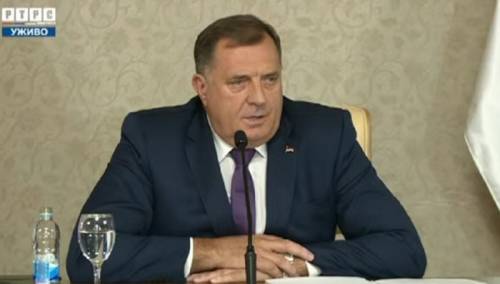 Dodik: Escobar mi je rekao da su sankcije pripremljene
