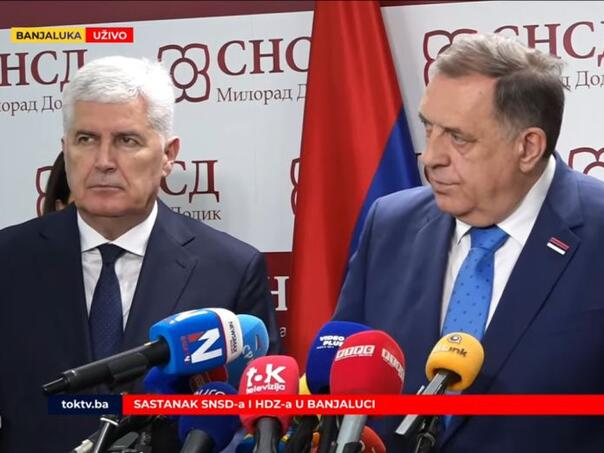 Dodik i Čović dogovorili usvajanje Budžeta BiH