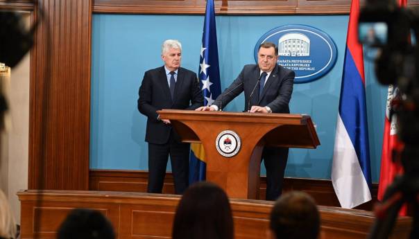 Dodik i Čović: Realizovano sve što su HDZ i SNSD dogovorili