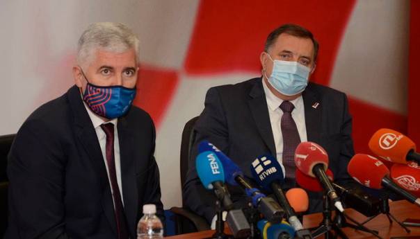 Dodik i Čović se dogovarali o izborima u Mostaru
