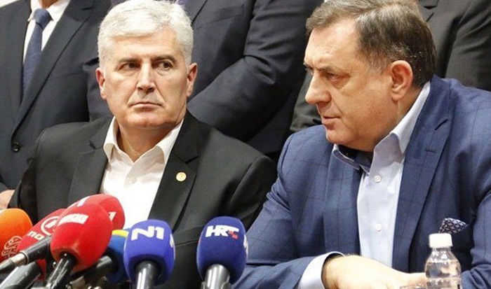 Dodik i Čović žele preuzeti Sud BiH, CIK i OSA-u