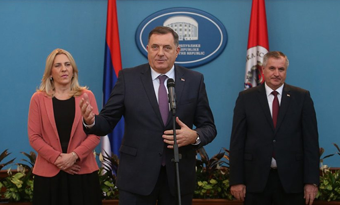 Dodik i Cvijanović čestitali pobjedu Milatoviću 