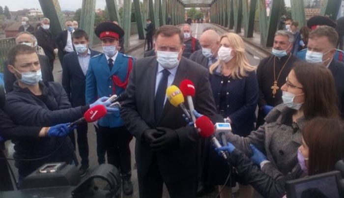 Dodik i Cvijanović na obilježavanju egzodusa Srba iz Hrvatske