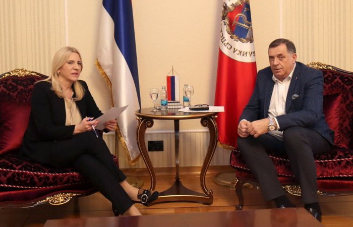 Dodik i Cvijanović: Predloženi ambasadori BiH iz RS