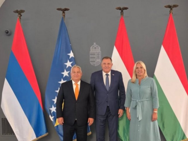 Dodik i Cvijanović sa premijerom Mađarske