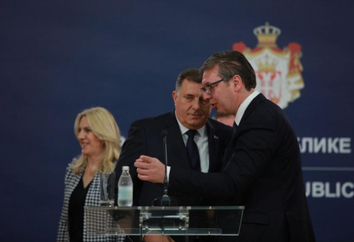 Dodik i Cvijanović sutra s Vučićem u Beogradu