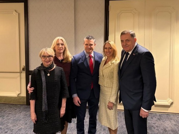 Dodik i Cvijanović u SAD s nizom zvaničnika iz Trumpove administracije