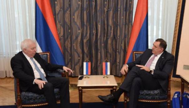 Dodik i Ivancov o političkoj situaciji