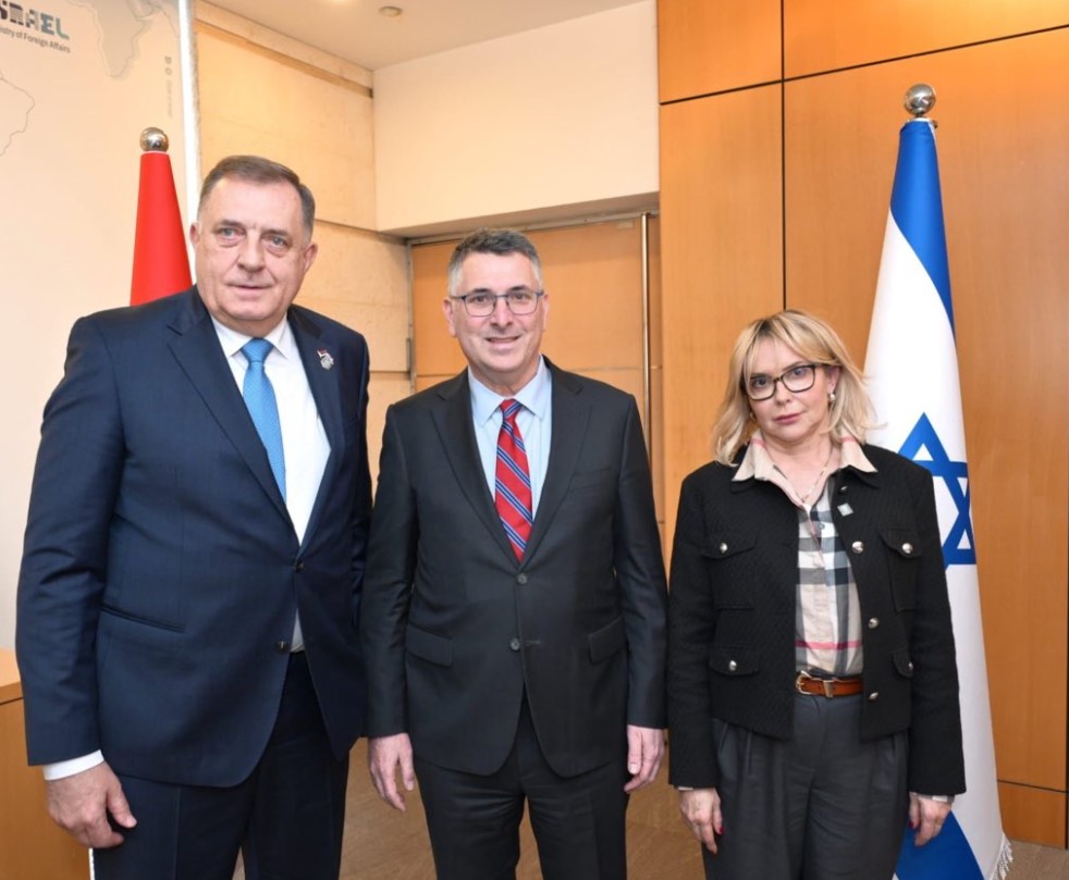 Dodik i izraelski ministar: Odličan razgovor o radikalnom islamizmu