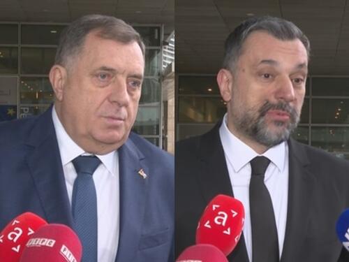 Dodik i Konaković u Briselu: Otkrili detalje sastanka