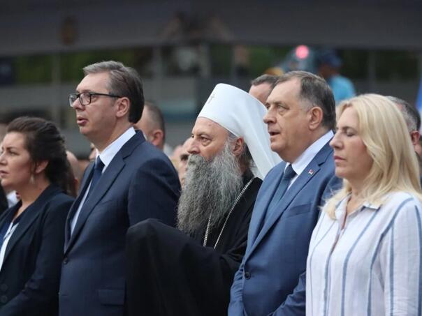 Dodik i Vučić danas na proslavi 'Dana srpskog jedinstva'
