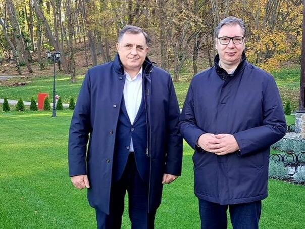 Dodik i Vučić o svim važnim pitanjima za RS i Srbiju