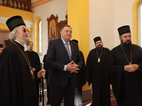 Dodik: Institucije RS nastaviće da pomažu obnovu i gradnju svetinja