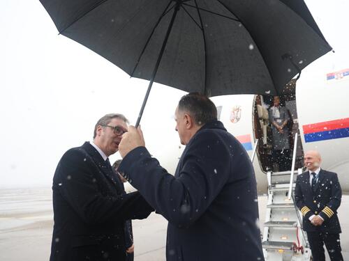 Dodik ispratio Vučića: Dvodnevna posjeta obilovala novim manipulacijama!