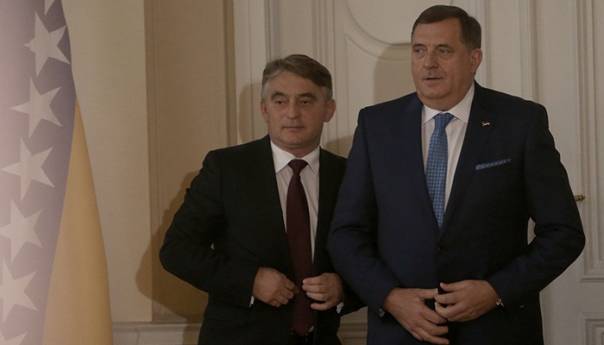 Dodik: Komšić ide privatno u Brisel