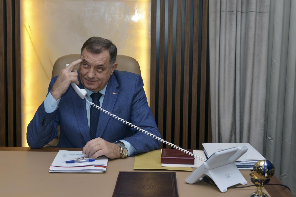 Dodik: Murphy je ambasador samo u Federaciji
