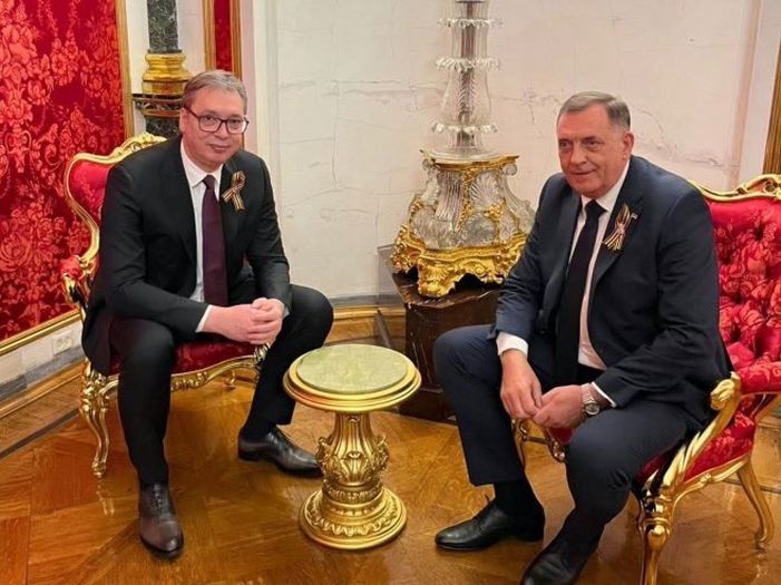 Dodik na večeri s Putinom, sastao se s Vučićem