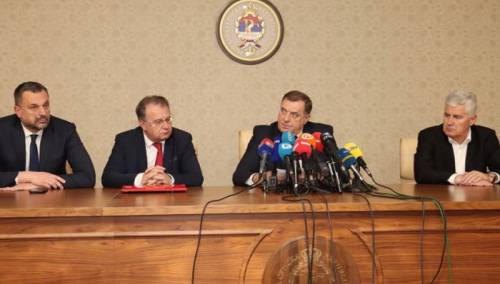 Dodik nakon sastanka: Odnosi na nivou BiH korektni