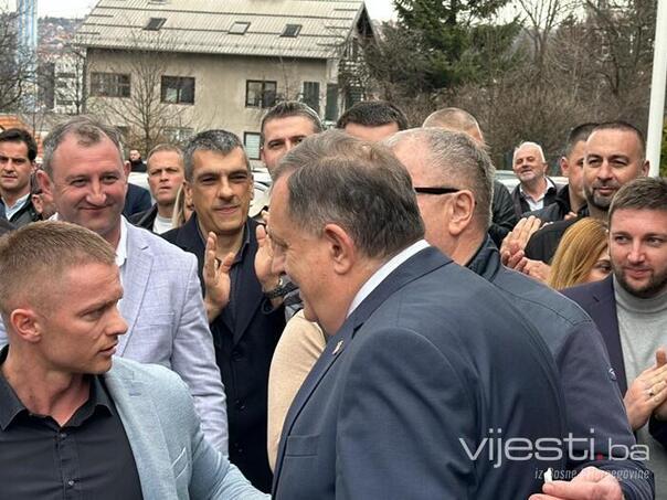 Dodik napustio zgradu Suda, svjedočio inspektor SIPA-e