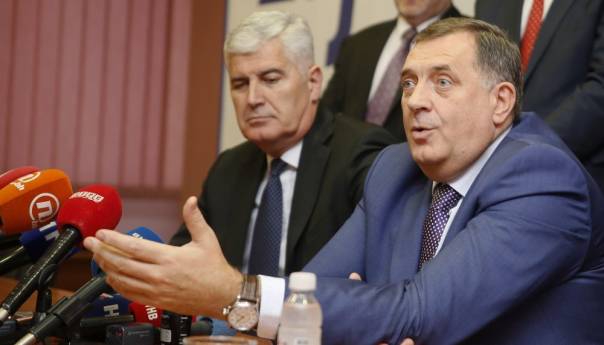 Dodik ne odustaje od parainstitucija, Čović mu stao u odbranu