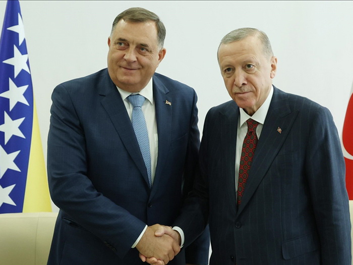 Dodik o posjeti Ankari: Stav Erdogana prihvatljiv za RS
