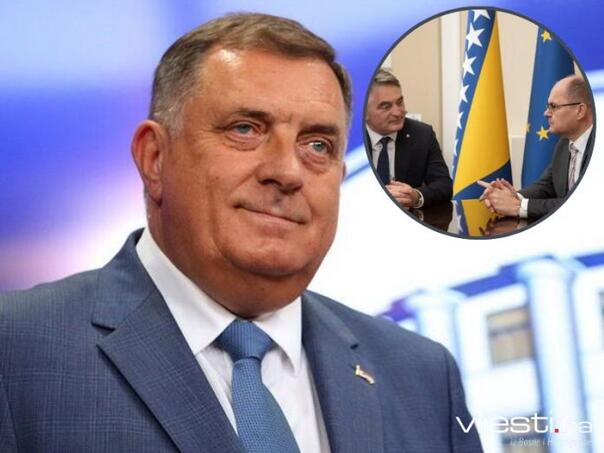 Dodik o susretu Komšića i Schmidta: Gle iznenađenja