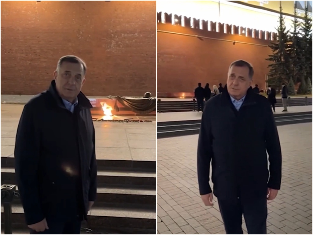 Dodik objavio da je stigao u Moskvu: Rusija ima našu podršku