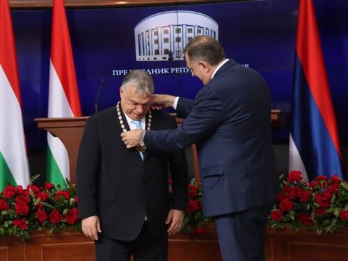 Dodik odlikovao Orbana najvišim ordenom RS