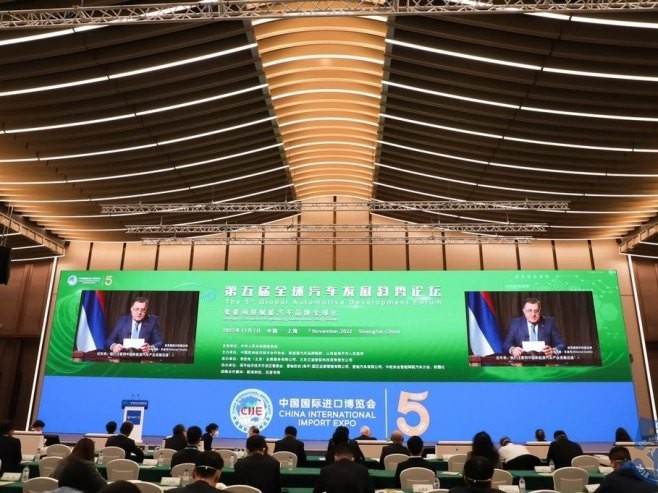 Dodik: Odnosi RS i Kine ubrzano se razvijaju