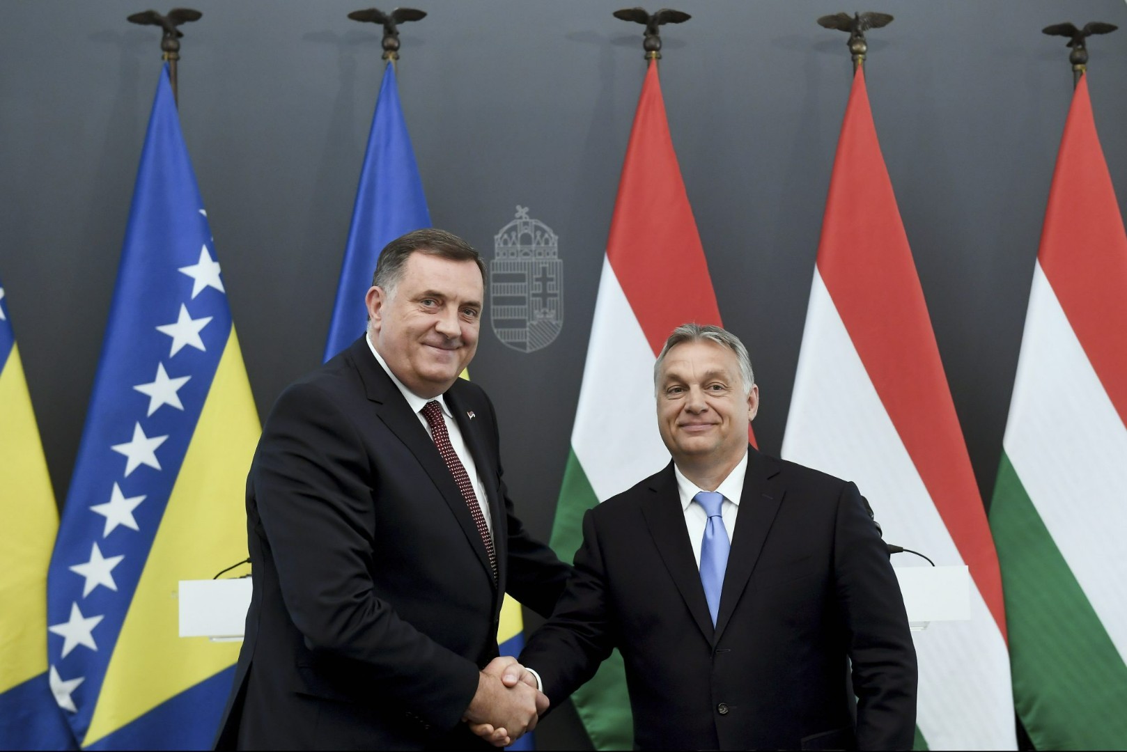 Dodik: Orban simbol onoga što EU treba da bude