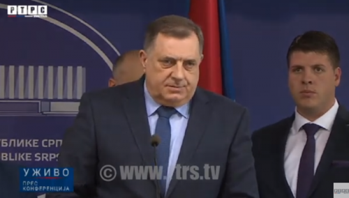 Dodik: Ostajemo pri Nacrtu izmjena Krivičnog zakona