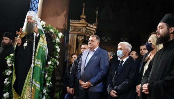 Dodik: Patrijarhova posjeta RS prilika za nadahnuće