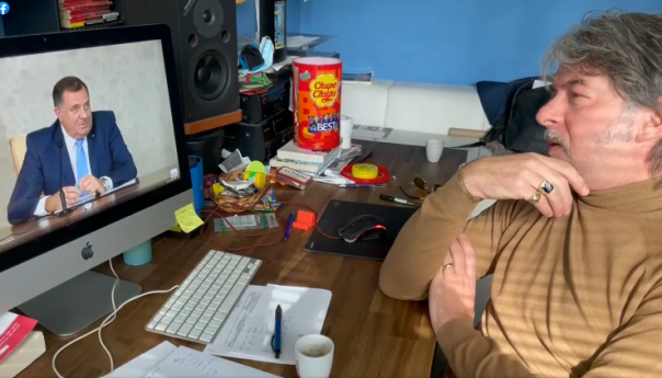 Dodik pjesmu iz 2010. predstavio kao staru ratnu