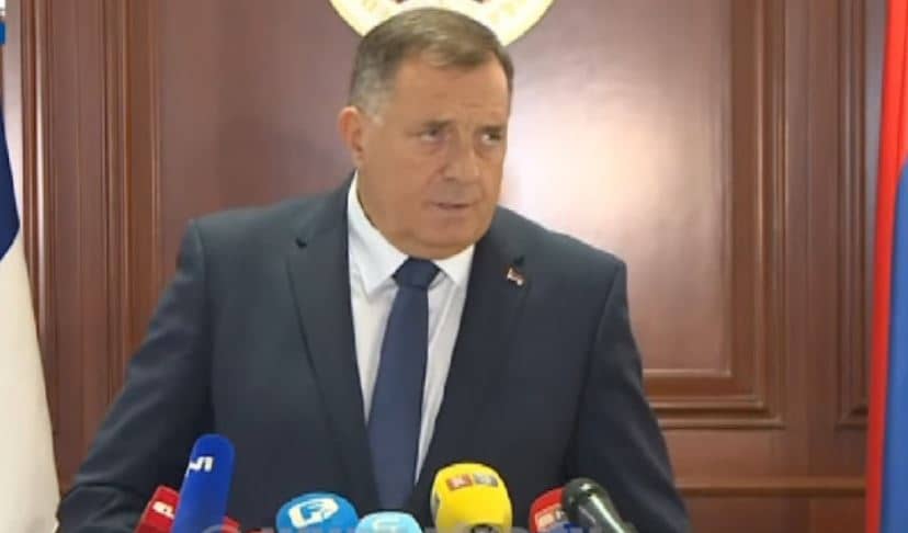 Dodik pohvalio ambasadora Hrvatske zbog odbijanja note BiH