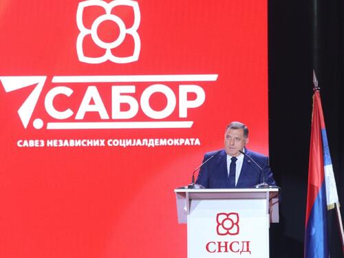 Dodik ponovo izabran za predsjednika SNSD-a