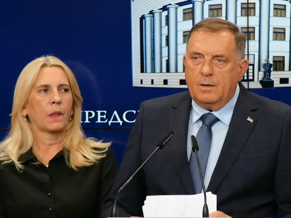 Dodik prijeti otcjepljenjem, ucjenjuje EU i Ameriku: Ukinite odluke Schmidta