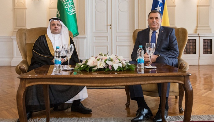 Dodik primio ambasadora Saudijske Arabije u BiH